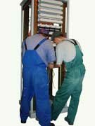 Сборка телекоммуникационного шкафа