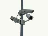 Видеокамеры на столбе